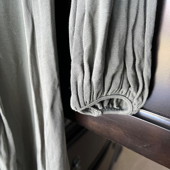 NWT BCBGMaxAzria tie dress long sleeve - Picture 3 of 8